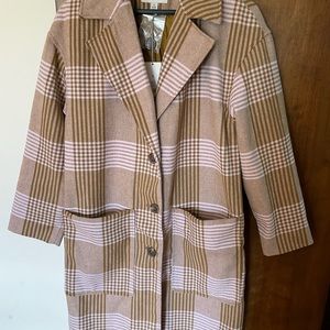 A New Day Oversized Plaid Jacket